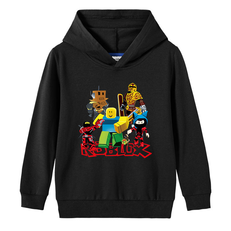 Kids’ Cotton Hooded Sweatshirt