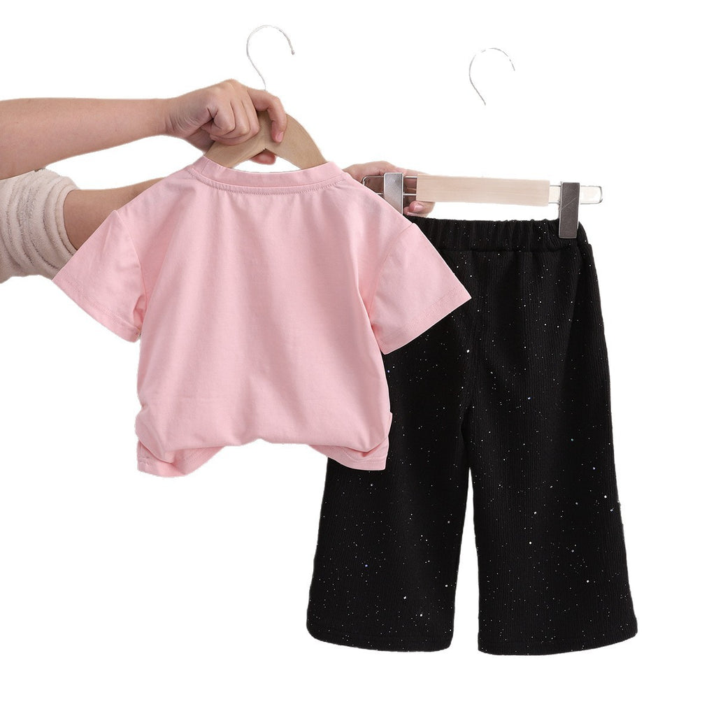 Baby Girl Summer Floral Two-Piece Set