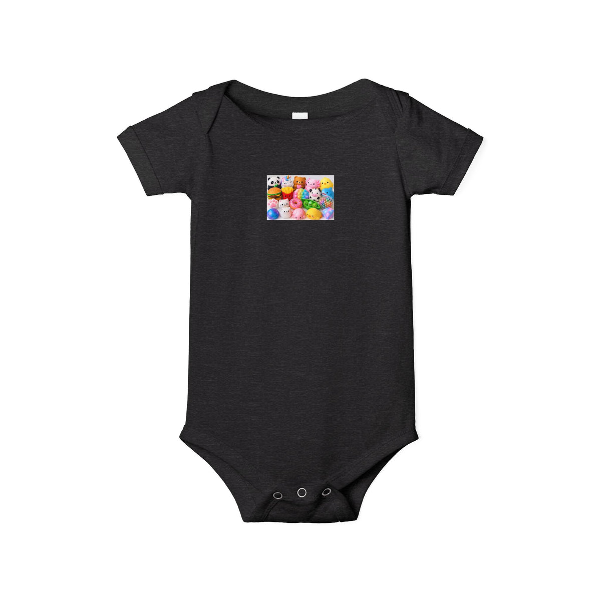 Baby Onesie with Colorful Rubber Duckies Print - Infant Jersey One-Piece