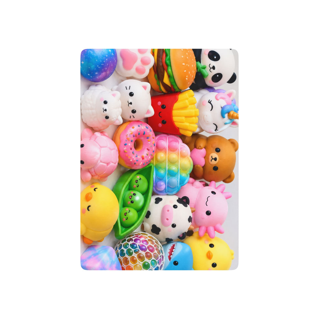 Cute Kawaii Squishy Poker Playing Cards — Colorful Novelty Deck for Kids & Collectors
