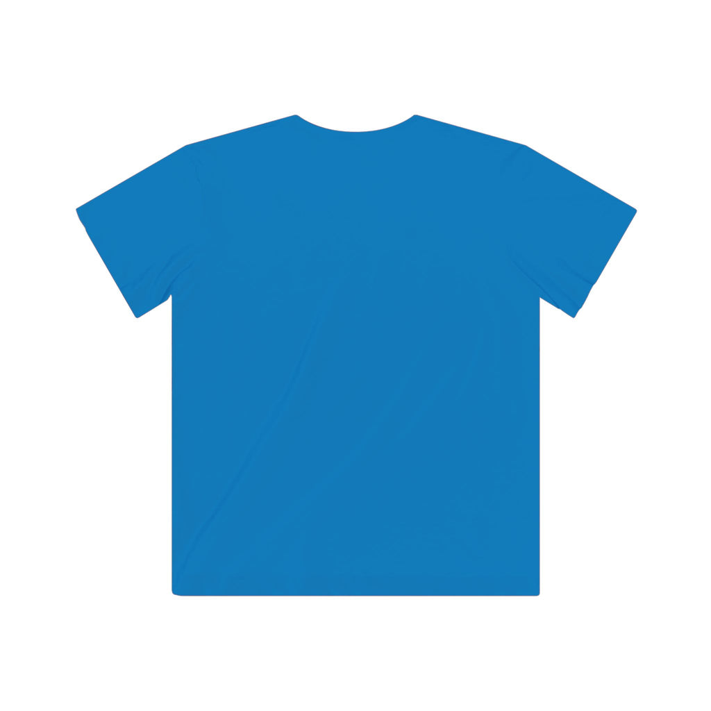 NovibebeCo. Kids Graphic Tee in Cobalt Blue - Back View