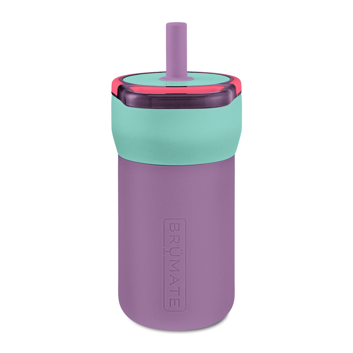 Kids 12oz Leakproof Straw Tumbler — Engraved Cute Giraffe Design