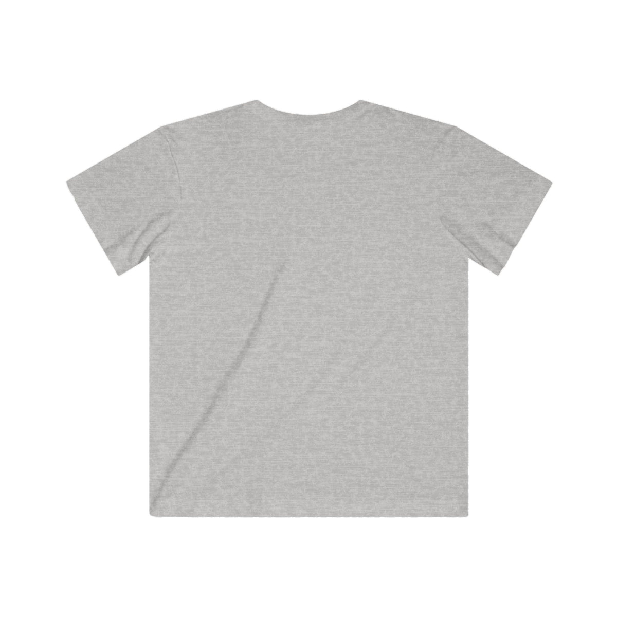 NovibebeCo. Kids Graphic Tee in Heather Grey - Back View
