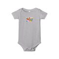 Baby Onesie with Colorful Rubber Duckies Print - Infant Jersey One-Piece
