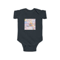 Pastel Nursery Baby Bodysuit — Cute Plush Toys Print