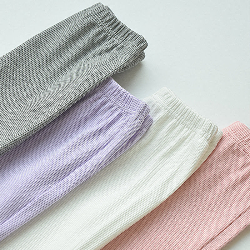 Kids’ Modal Wide-Leg Flared Pants