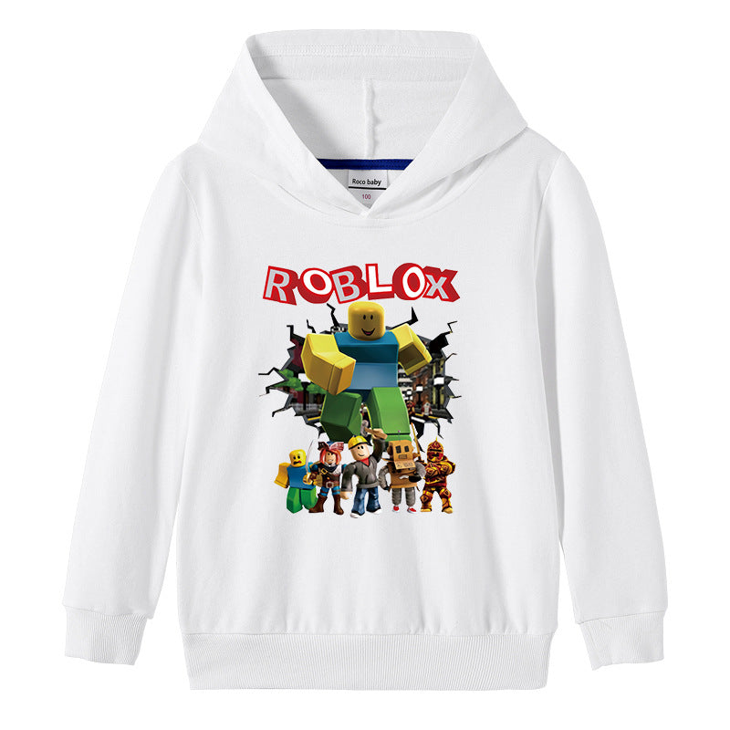 Kids’ Cotton Hooded Sweatshirt