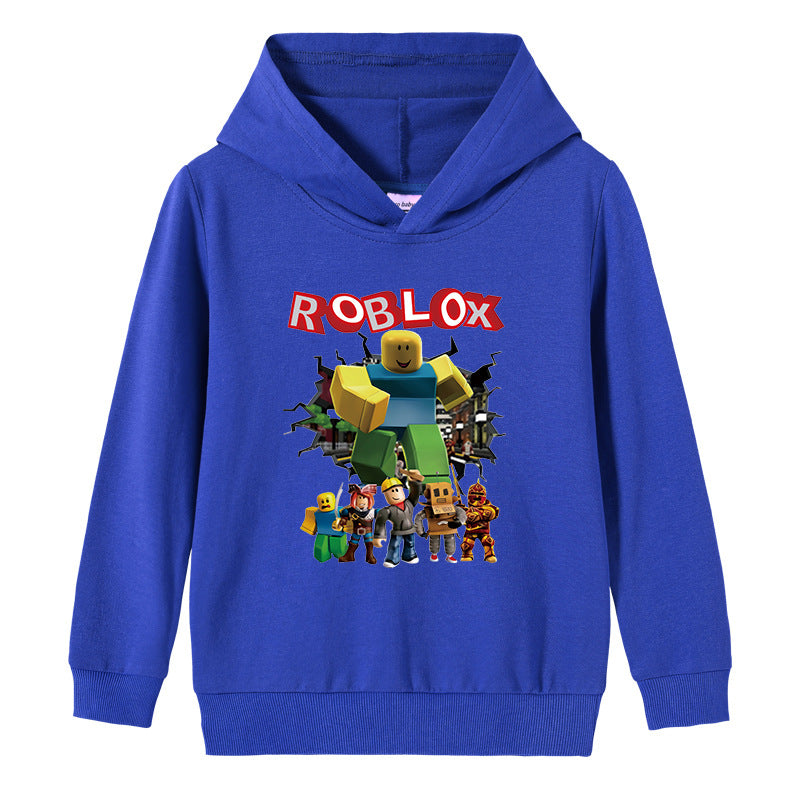 Kids’ Cotton Hooded Sweatshirt