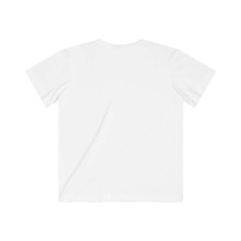 NovibebeCo. Kids Graphic Tee in White - Back View