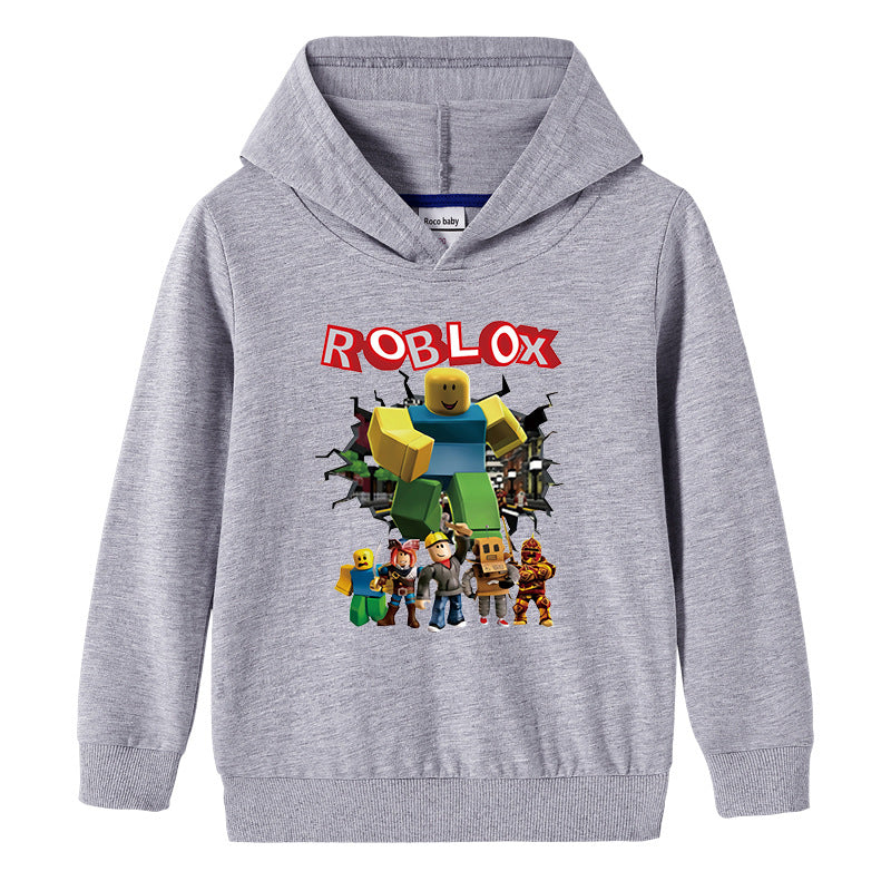 Kids’ Cotton Hooded Sweatshirt
