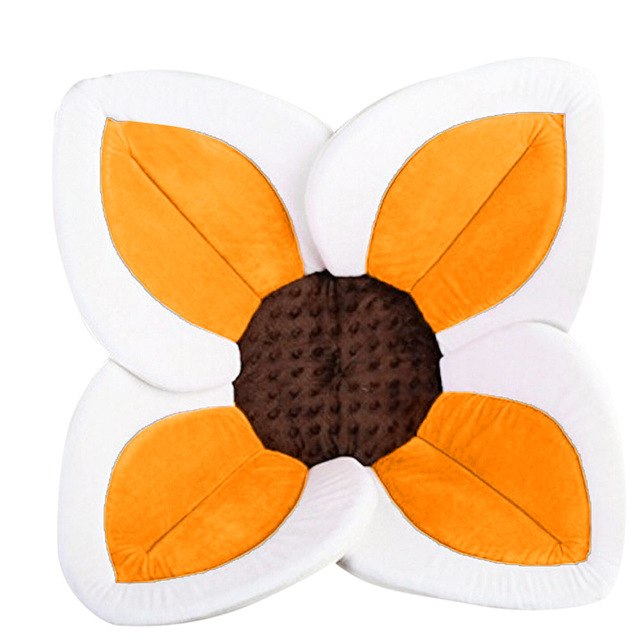 Baby Flower Bath Cushion for Bath Time