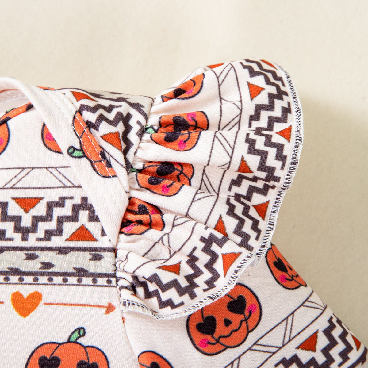 NovibebeCo. Baby Pumpkin Romper, Pants & Accessories Halloween Set