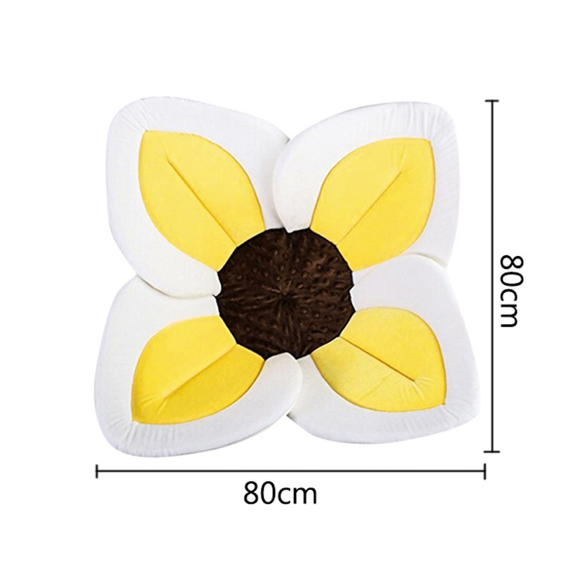 Baby Flower Bath Cushion for Bath Time