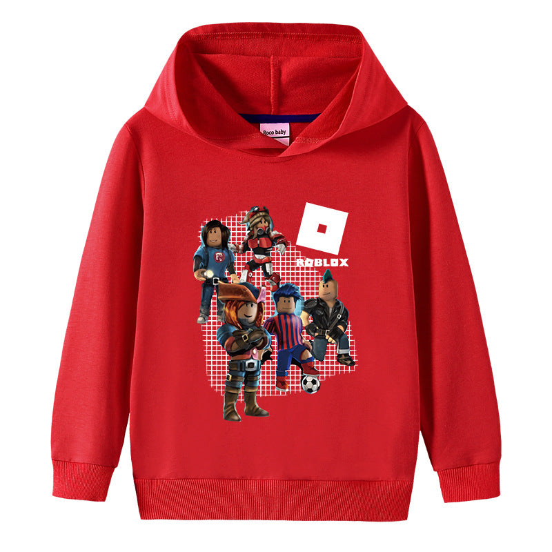 Kids’ Cotton Hoodie for Spring and Autumn