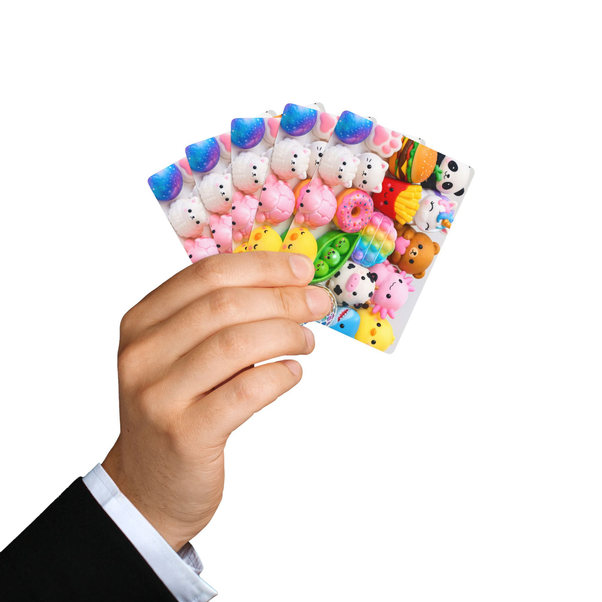 Cute Kawaii Squishy Poker Playing Cards — Colorful Novelty Deck for Kids & Collectors