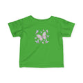 Infant Tee — Pastel Butterfly Floral Baby Shirt