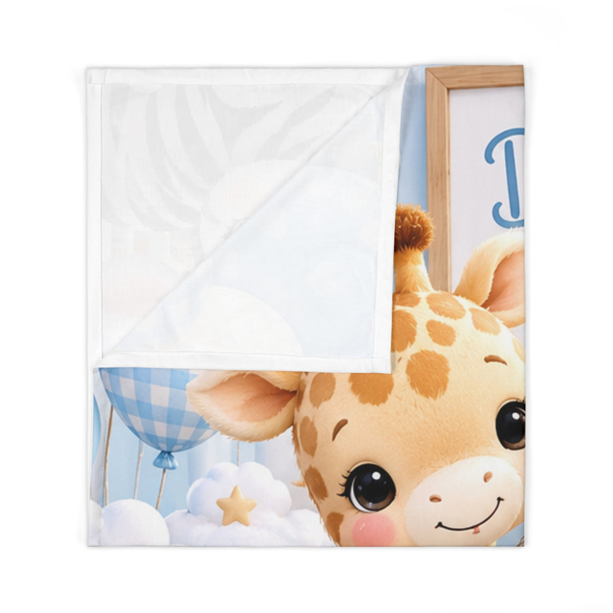 Dream Big Little One Baby Swaddle Blanket — Safari Animals