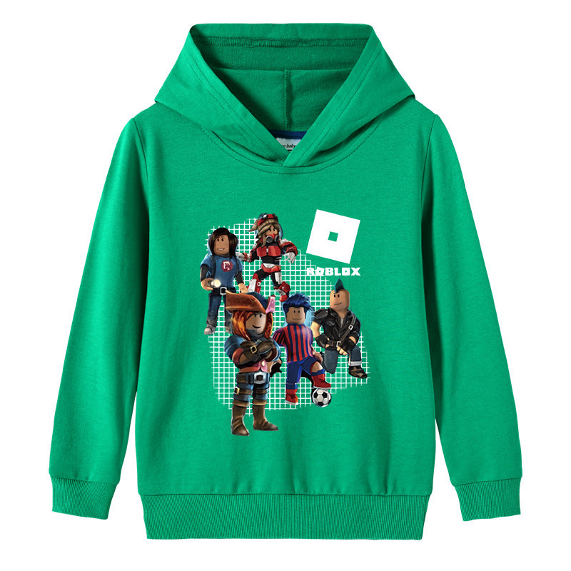 Kids’ Cotton Hoodie for Spring and Autumn