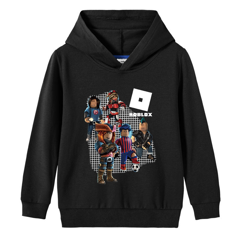 Kids’ Cotton Hoodie for Spring and Autumn