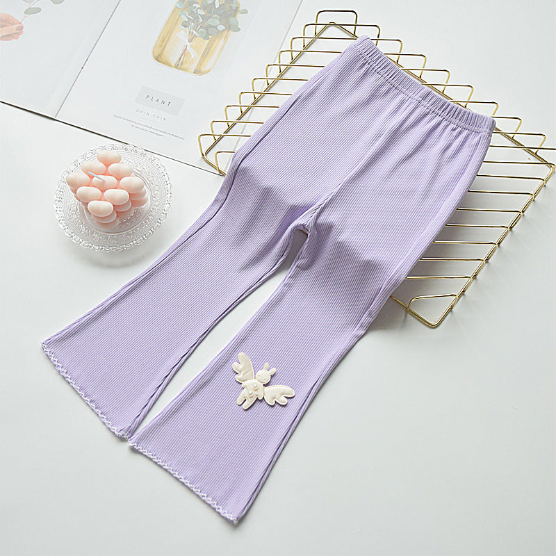 Kids’ Modal Wide-Leg Flared Pants