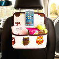 Double-Canvas Car Seat Back Organizer