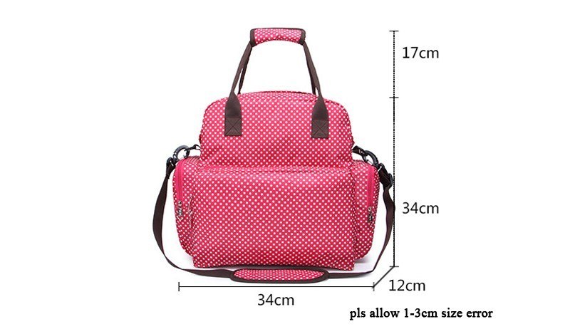Large-Capacity Diaper Bag Backpack