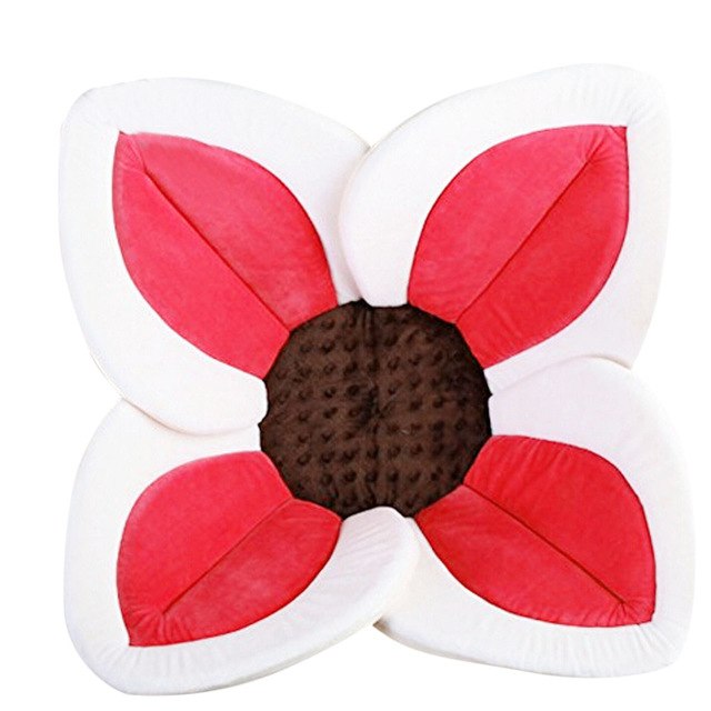 Baby Flower Bath Cushion for Bath Time
