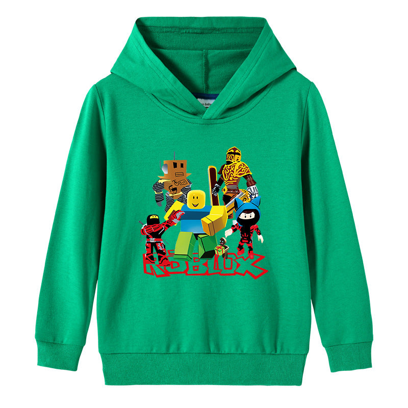 Kids’ Cotton Hooded Sweatshirt