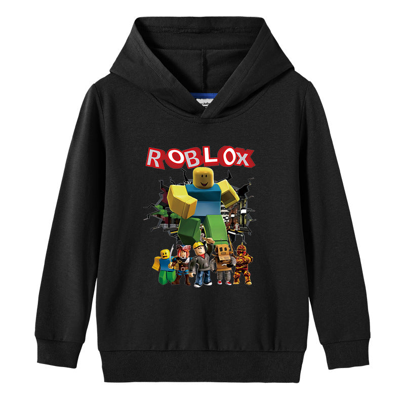 Kids’ Cotton Hooded Sweatshirt