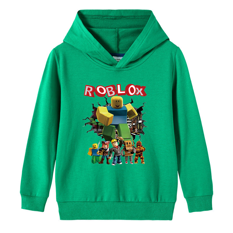 Kids’ Cotton Hooded Sweatshirt