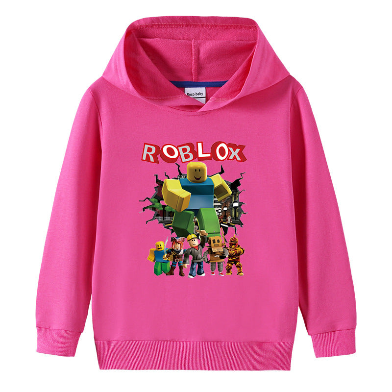 Kids’ Cotton Hooded Sweatshirt