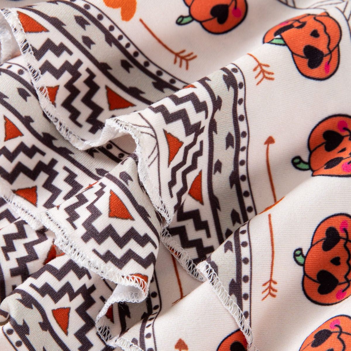 NovibebeCo. Baby Pumpkin Romper, Pants & Accessories Halloween Set