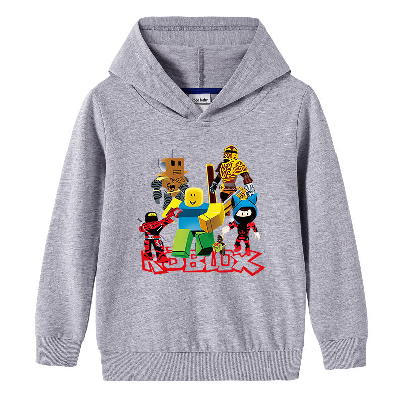 Kids’ Cotton Hooded Sweatshirt