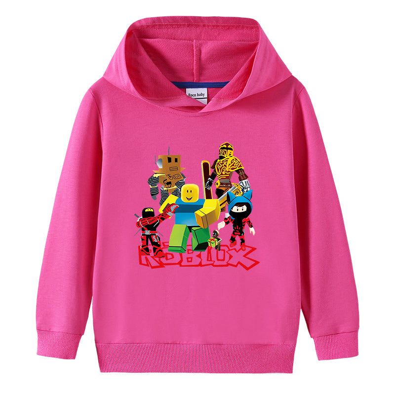 Kids’ Cotton Hooded Sweatshirt