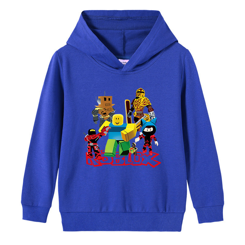 Kids’ Cotton Hooded Sweatshirt