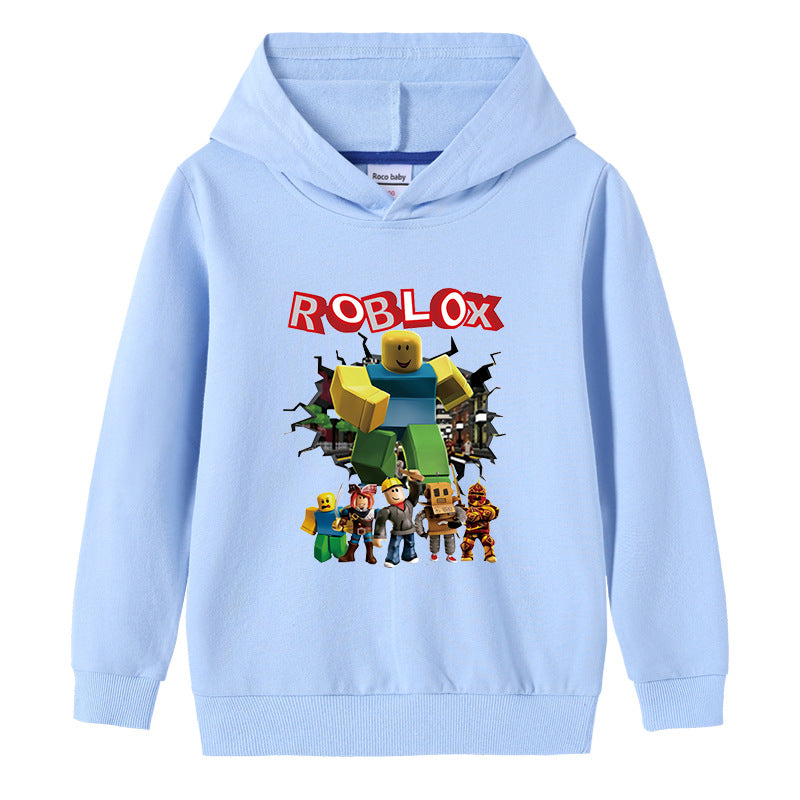 Kids’ Cotton Hooded Sweatshirt