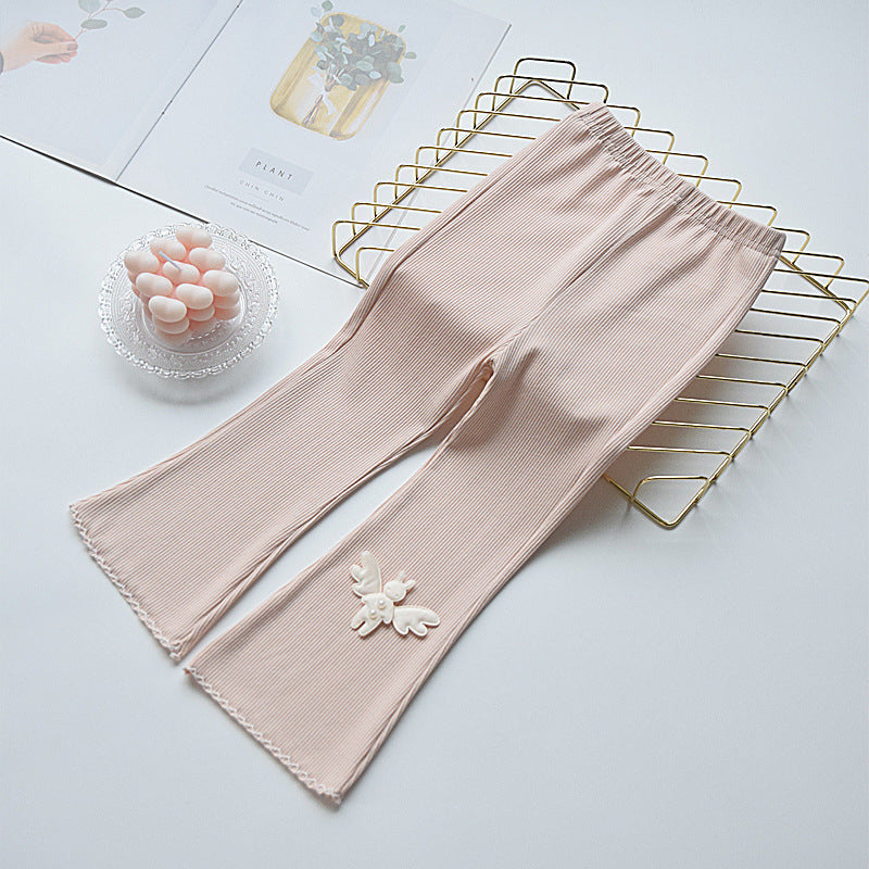 Kids’ Modal Wide-Leg Flared Pants