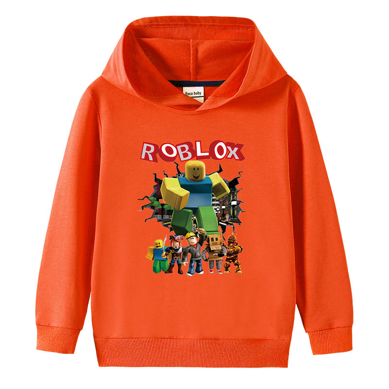 Kids’ Cotton Hooded Sweatshirt