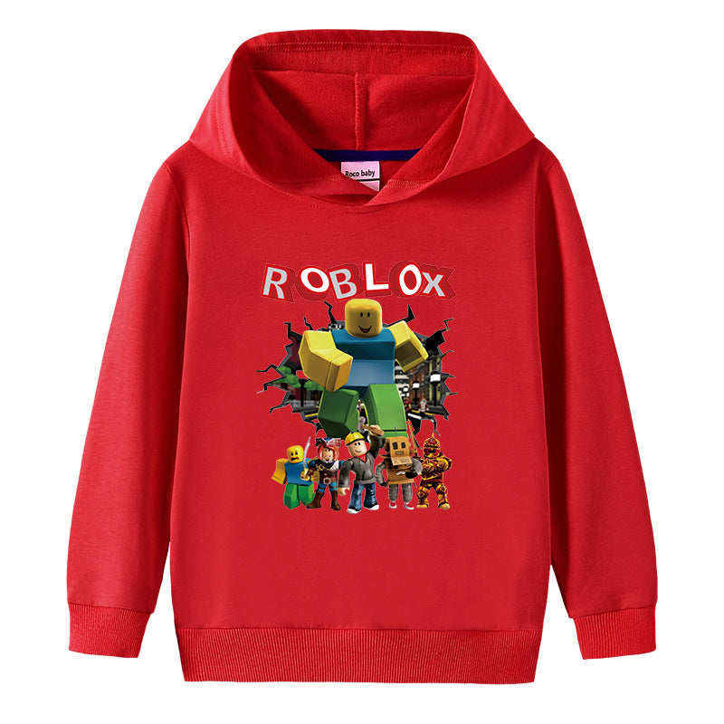 Kids’ Cotton Hooded Sweatshirt