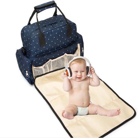 Large-Capacity Diaper Bag Backpack