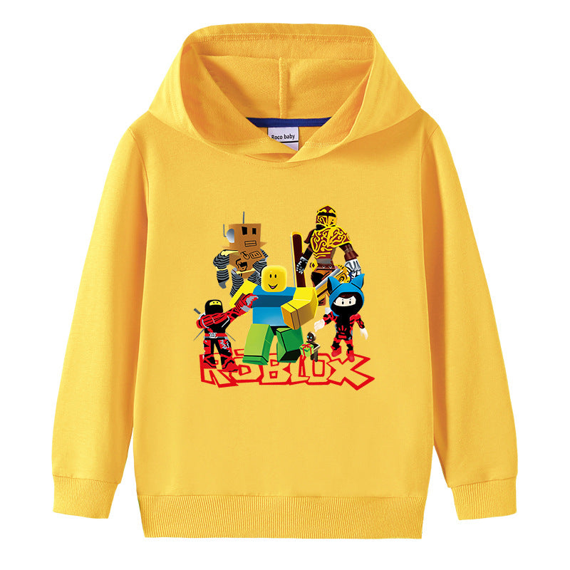 Kids’ Cotton Hooded Sweatshirt