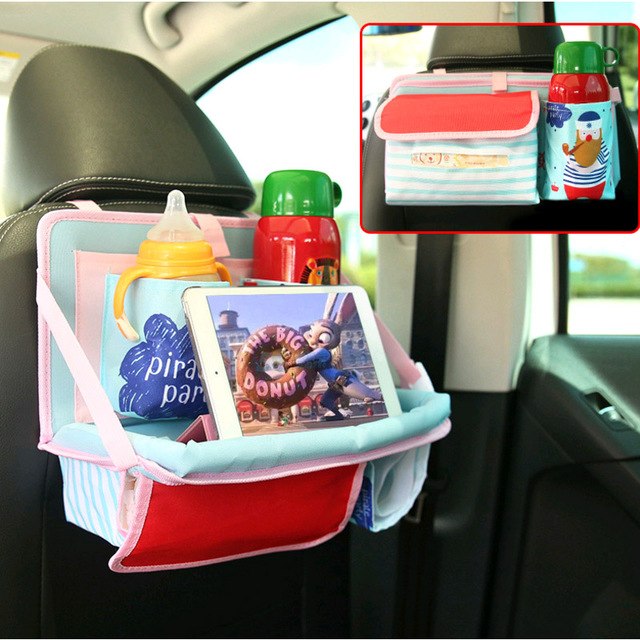 Baby Car Seat Back Organizer with Tablet Holder
