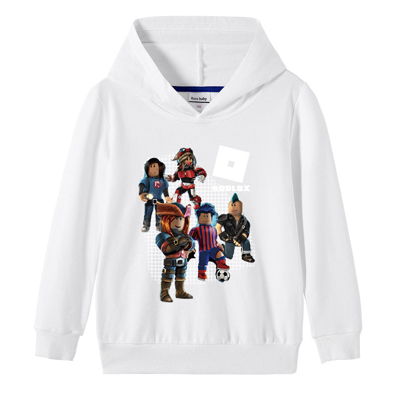 Kids’ Cotton Hoodie for Spring and Autumn