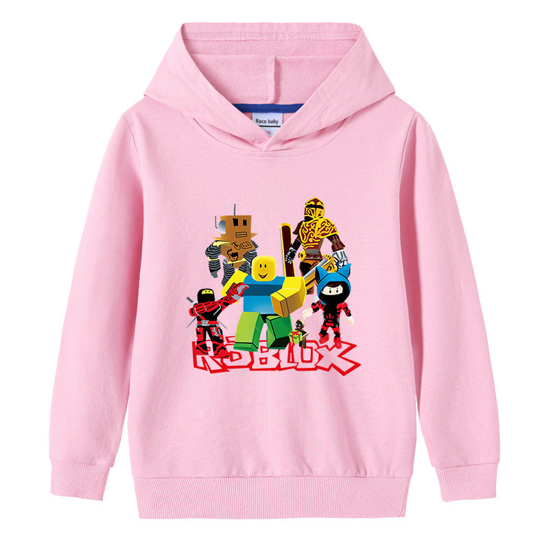 Kids’ Cotton Hooded Sweatshirt