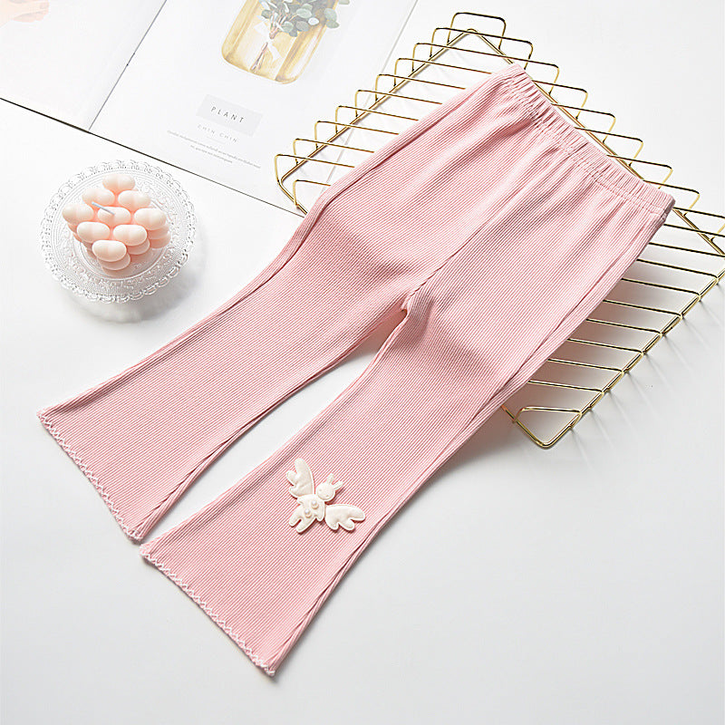 Kids’ Modal Wide-Leg Flared Pants