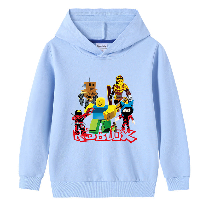 Kids’ Cotton Hooded Sweatshirt