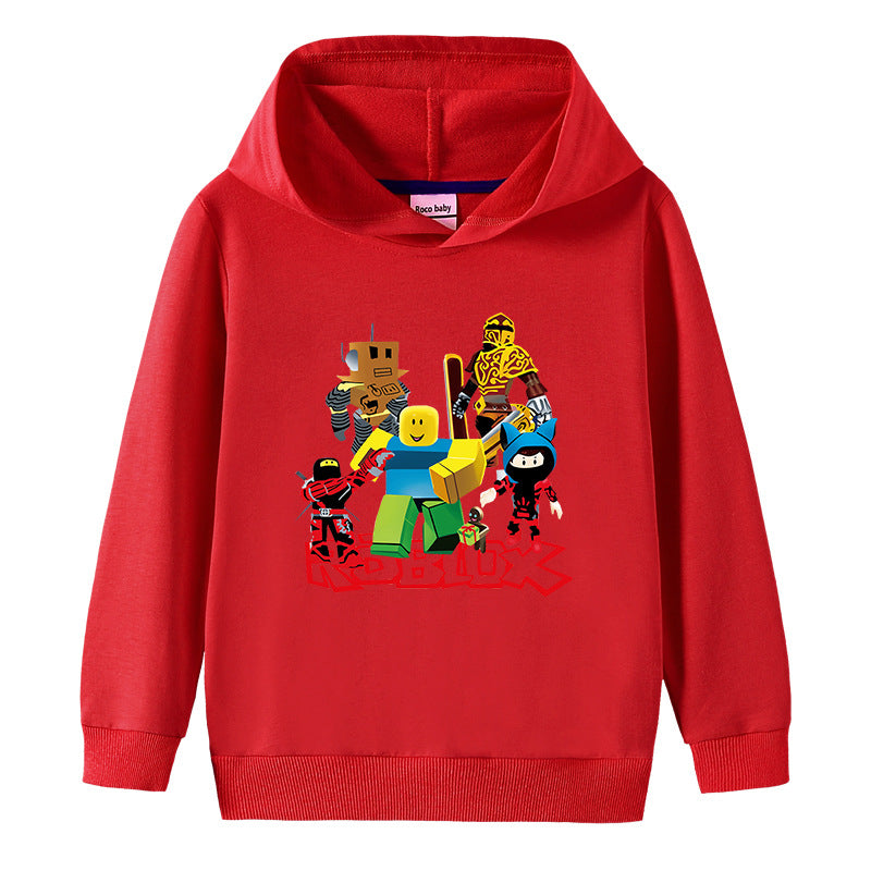Kids’ Cotton Hooded Sweatshirt