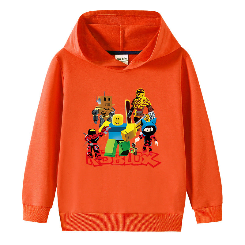 Kids’ Cotton Hooded Sweatshirt