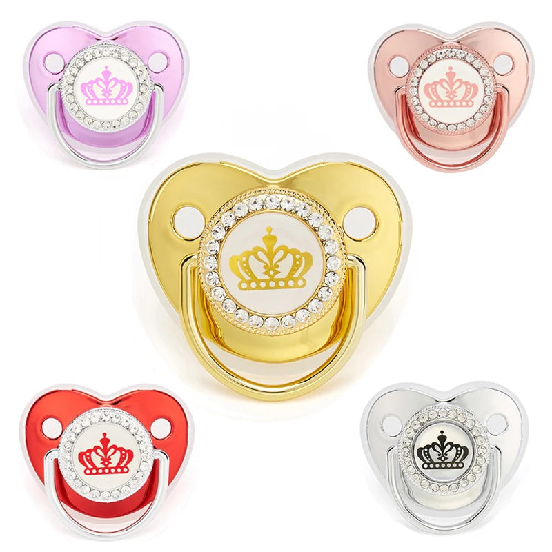 Bling Silicone Baby Pacifier, BPA-Free