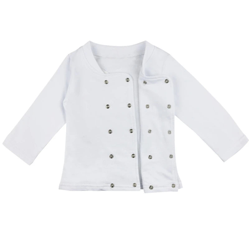 NovibebeCo. Baby Chef Halloween Costume 3-Piece Set - Hat, Shirt & Pants